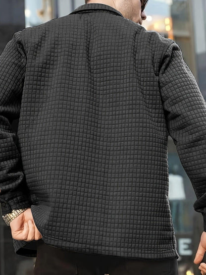 Track Checkered Jacket - Welt-DerMaenner