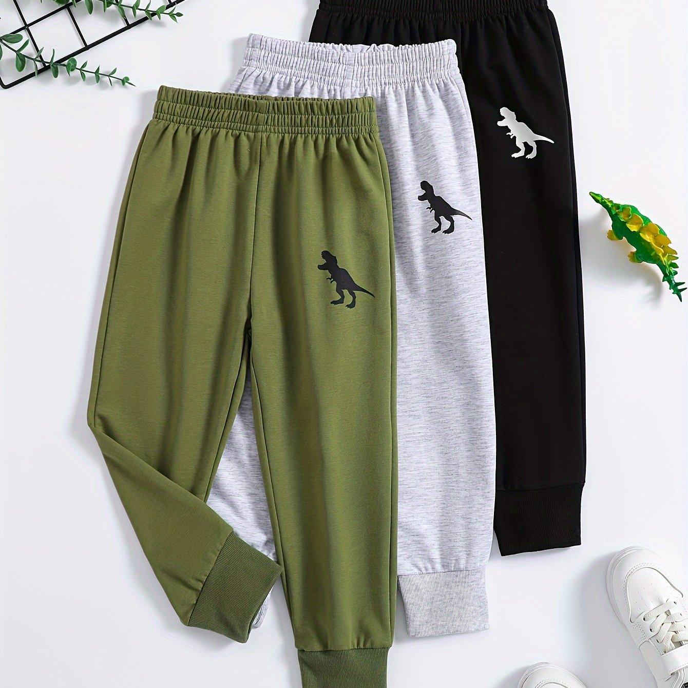 RaptorStyle 3er Set Jogginghose DinoKollektion - Welt-DerMaenner