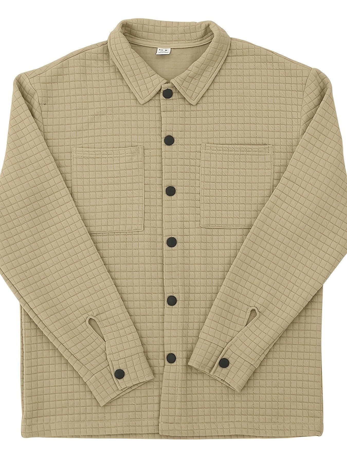 Track Checkered Jacket - Welt-DerMaenner