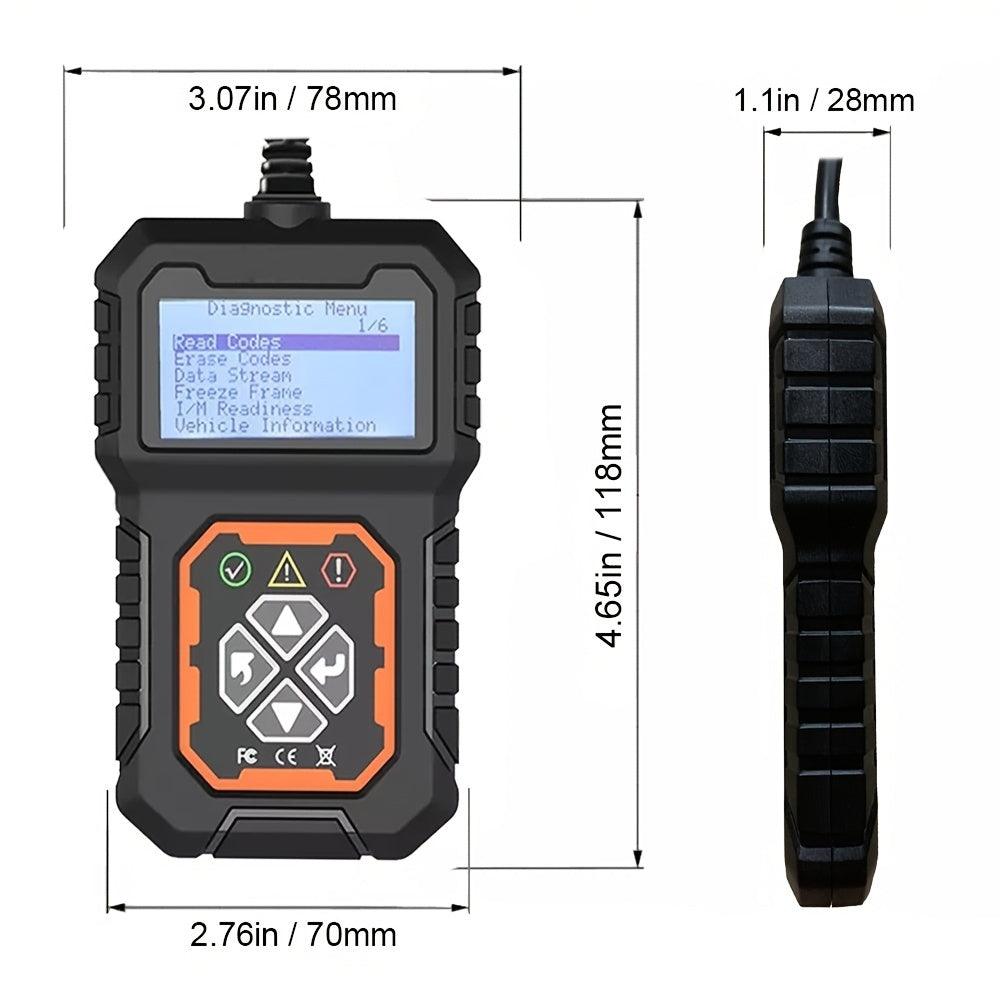 MotorScanner OBD2 Lesegerät - Welt-DerMaenner