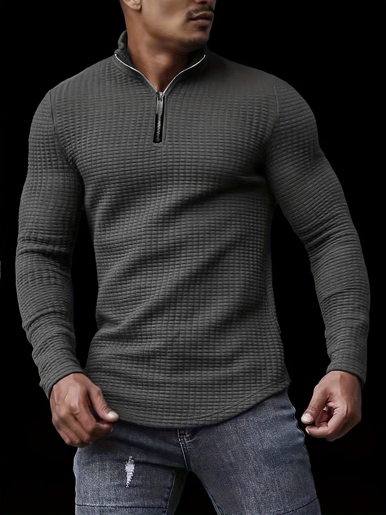 Jacquard-Sweatshirt - Welt-DerMaenner