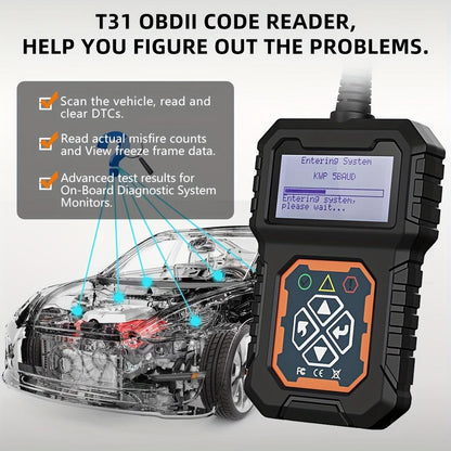 MotorScanner OBD2 Lesegerät - Welt-DerMaenner