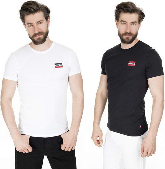 Levi's Herren 2-Pack Crewneck Graphic Tee - Welt-DerMaenner