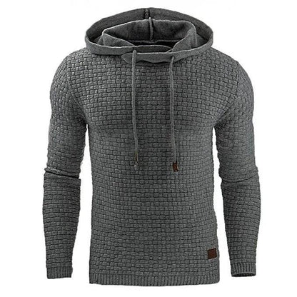 Plaid Hooded Sweatshirt - Welt-DerMaenner