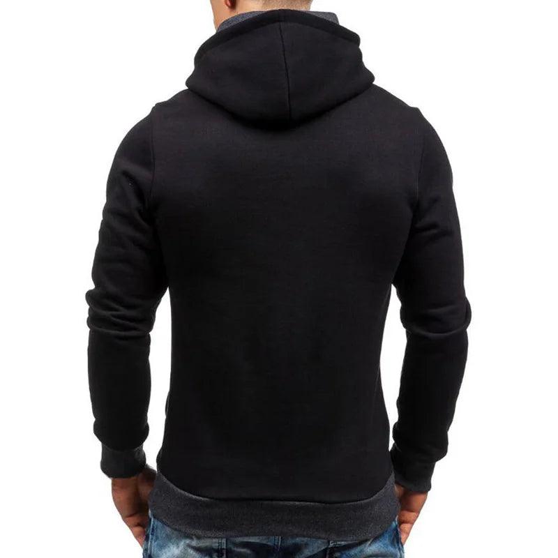 Zipper Long Sleeve Hoodie - Welt-DerMaenner