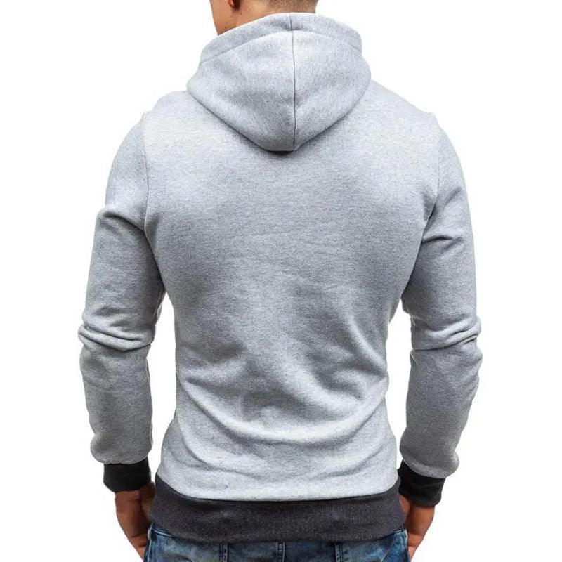 Zipper Long Sleeve Hoodie - Welt-DerMaenner