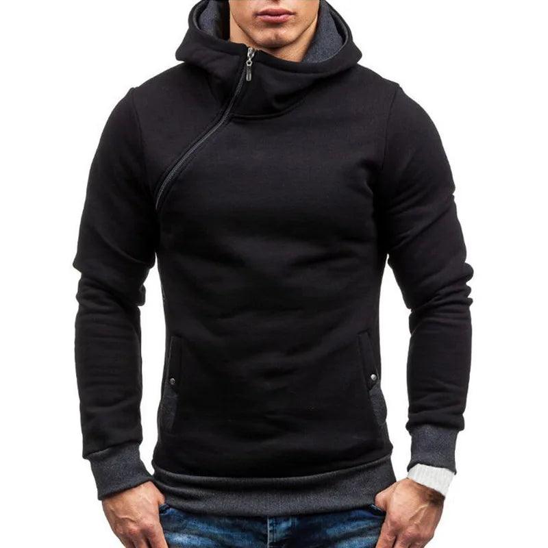 Zipper Long Sleeve Hoodie - Welt-DerMaenner