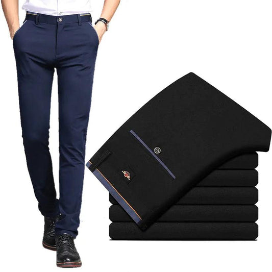 Slim Fit Business Hosen - Welt-DerMaenner