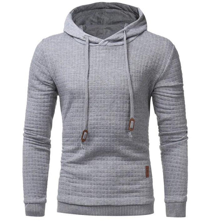 Plaid Hooded Sweatshirt - Welt-DerMaenner