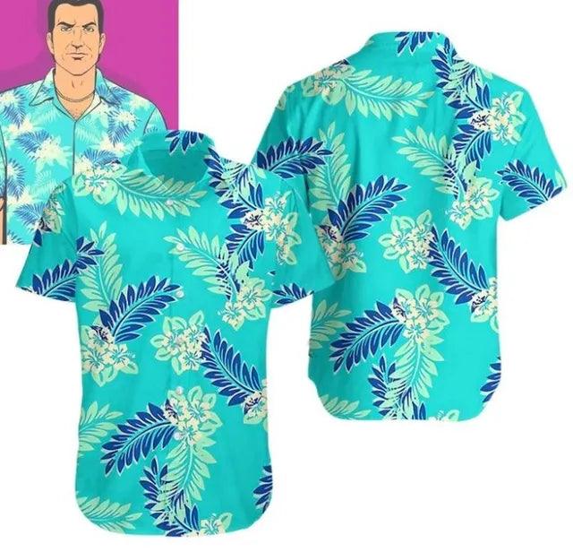 Vice City Hawai Hemd - Welt-DerMaenner