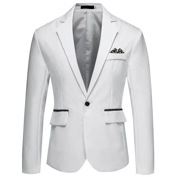 Slim Fit Office Blazer - Welt-DerMaenner