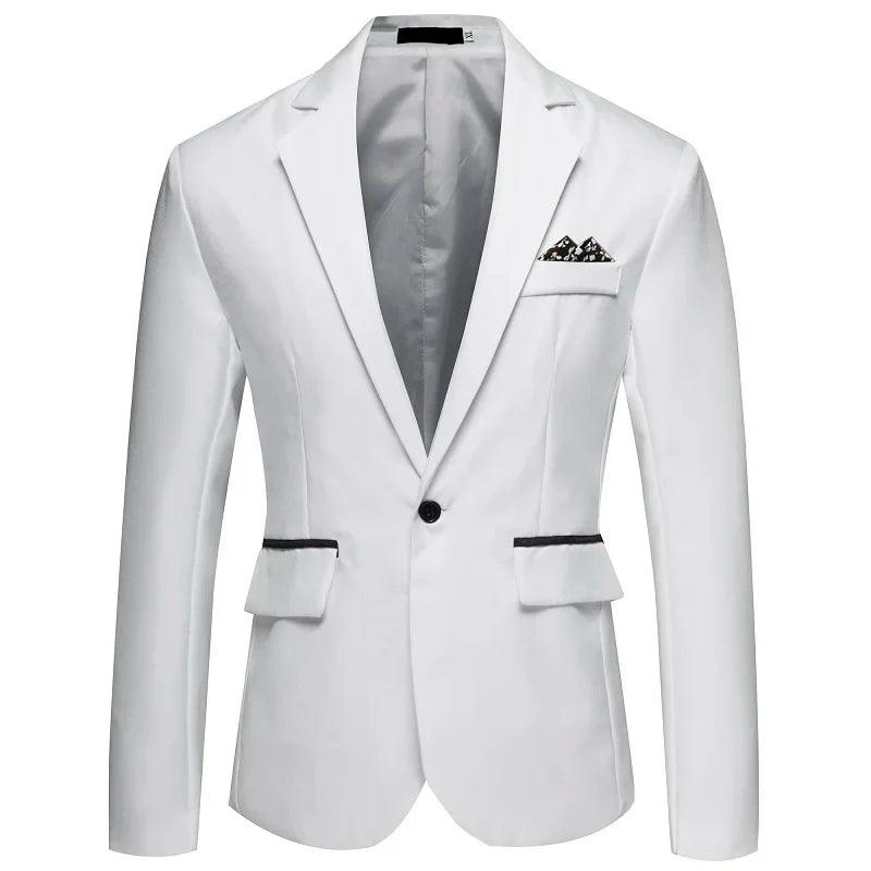 Slim Fit Office Blazer - Welt-DerMaenner