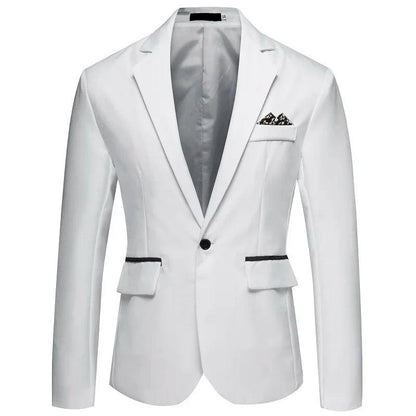 Slim Fit Office Blazer - Welt-DerMaenner