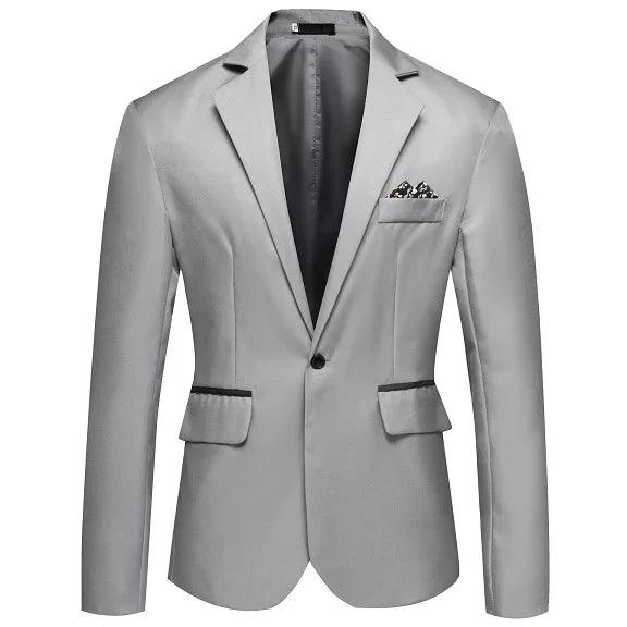 Slim Fit Office Blazer - Welt-DerMaenner