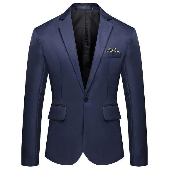 Slim Fit Office Blazer - Welt-DerMaenner