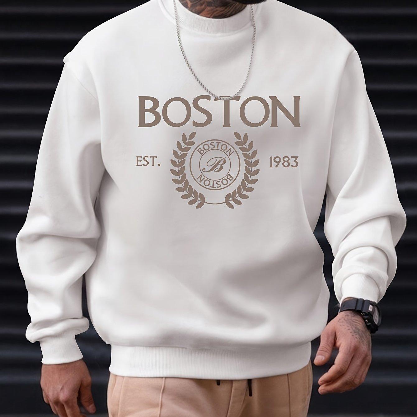 Boston-Sweatshirt - Welt-DerMaenner