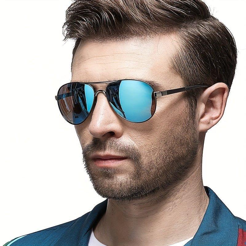 AOWEAR Piloten-Brille - Welt-DerMaenner