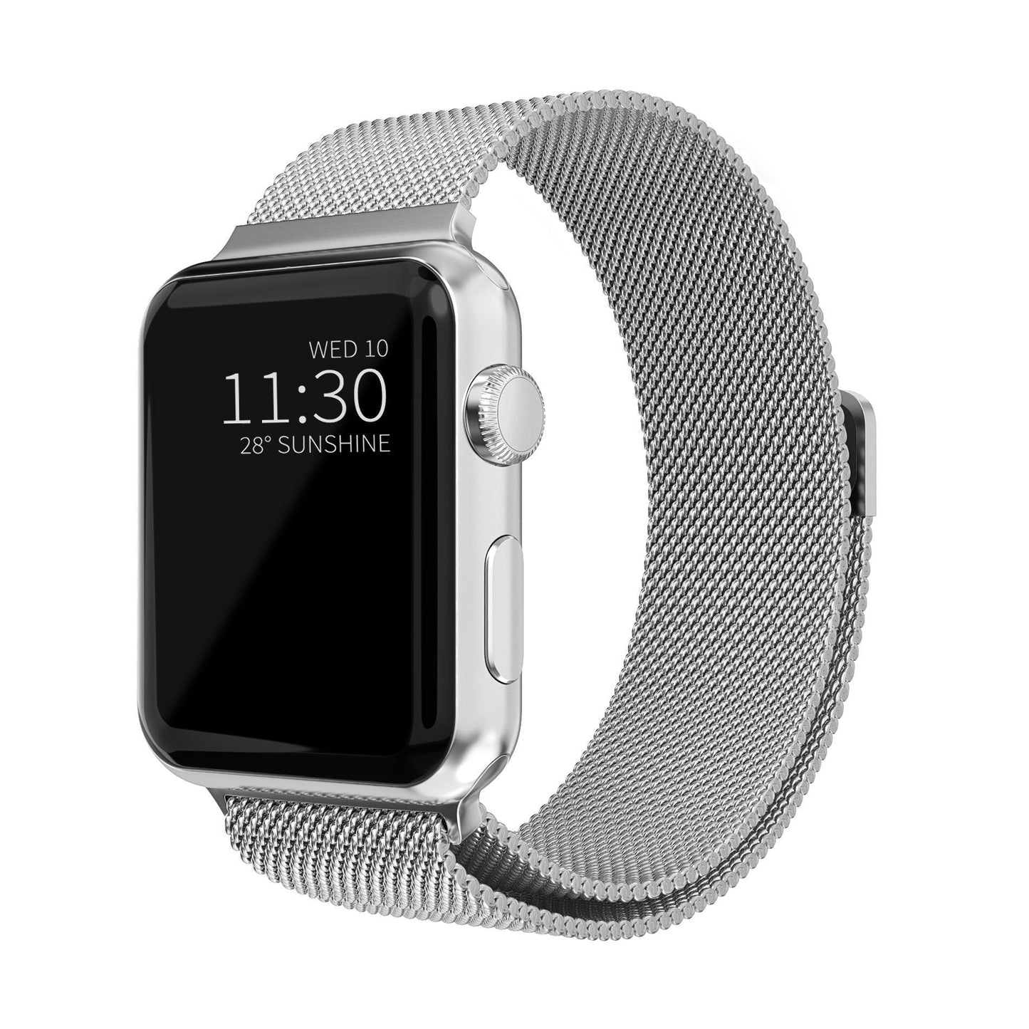 Apple Watch Magnetarmband - Welt - DerMaennerApple Watch MagnetarmbandWelt - DerMaennerWelt - DerMaenner30419139 - silver - 38/40/41mm38/40/41mmApple Watch Magnetarmband - Welt - DerMaenner