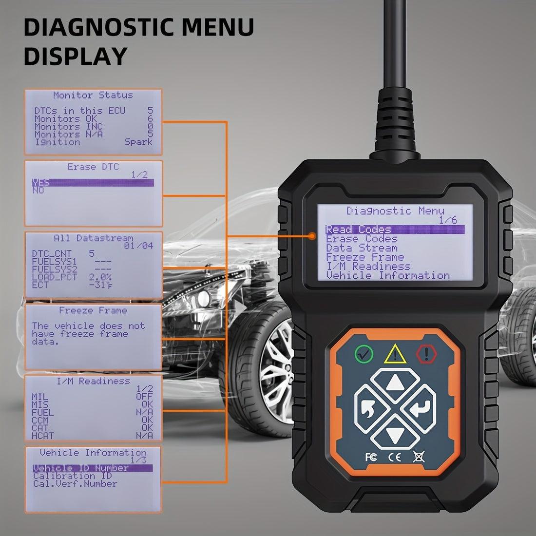 MotorScanner OBD2 Lesegerät - Welt-DerMaenner