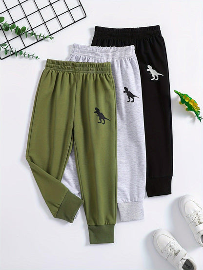 RaptorStyle 3er Set Jogginghose DinoKollektion - Welt-DerMaenner