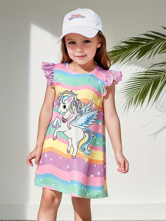 Einhorn Sommerkleid - Welt-DerMaenner