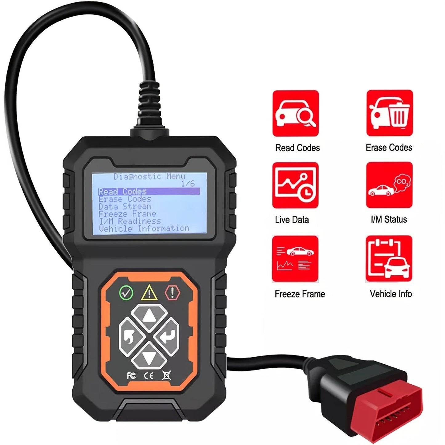 MotorScanner OBD2 Lesegerät - Welt-DerMaenner